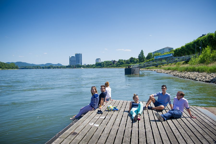 Bonn - au bord du Rhin